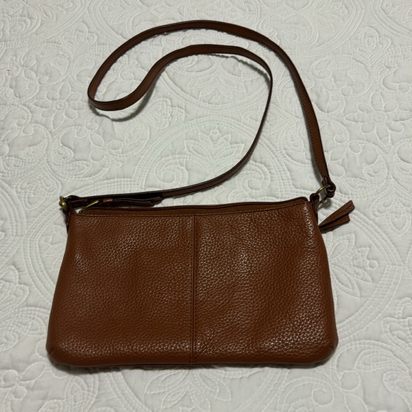 Fossil Womens Crossbody Leather Bag - Picture 5 of 13